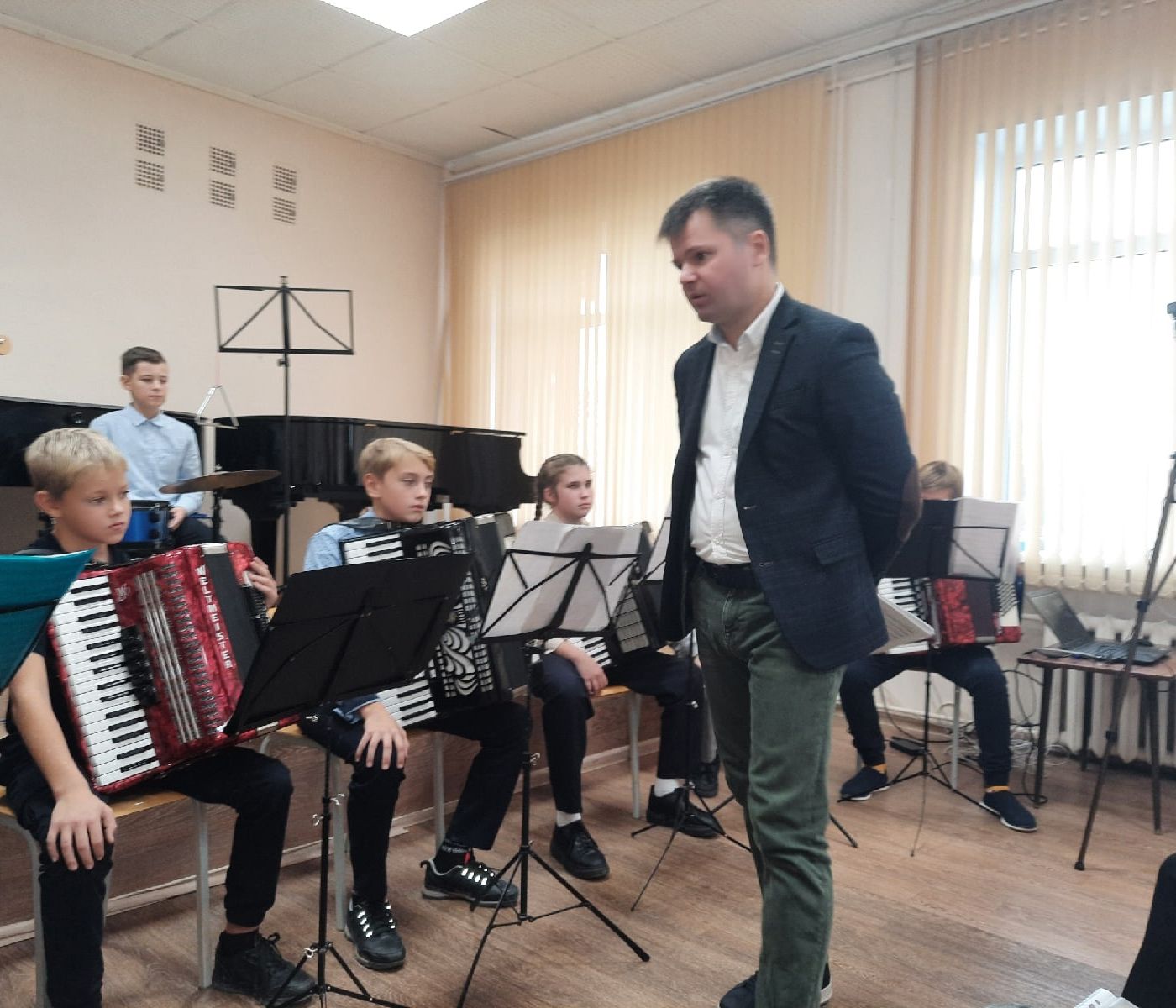 КПК преподавателей баяна и аккордеона ДШИ Псковской области прошли в Пскове