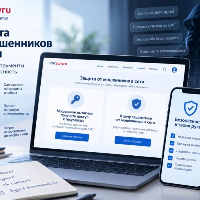 Информационно-справочные материалы по жизненной ситуации «Защита от мошенников в сети»