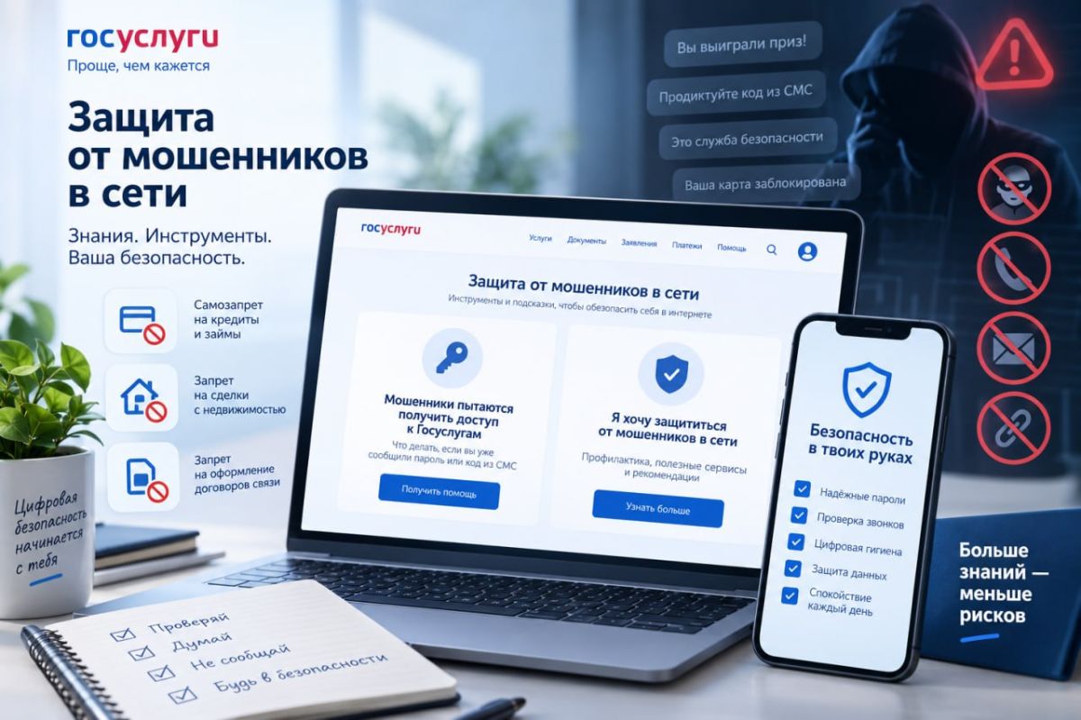 Информационно-справочные материалы по жизненной ситуации «Защита от мошенников в сети»